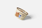 Ice Cream Cup Mockup, a Product Mockup by MrLetters (Thumbnail 5 of 5)