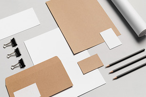 Branding stationery mockup JPEG, an Abstract Photo by Shablon