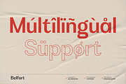 Belfort Bold | Modern Sans, a Sans Serif Font by Krismagraph (Thumbnail 10 of 10)
