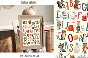 Cute Christmas Animals, an Animal Illustration by TanyaSchuka (Thumbnail 6 of 15)