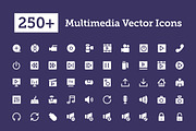 250+ Multimedia Vector Icons, a Duotone Icon by Vectors Market (Thumbnail 1 of 4)