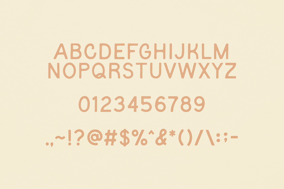 PALOUSE | Hand Drawn Sans Serif Font, a Sans Serif Font by Victory Garden Studio (Photo 3 of 3)