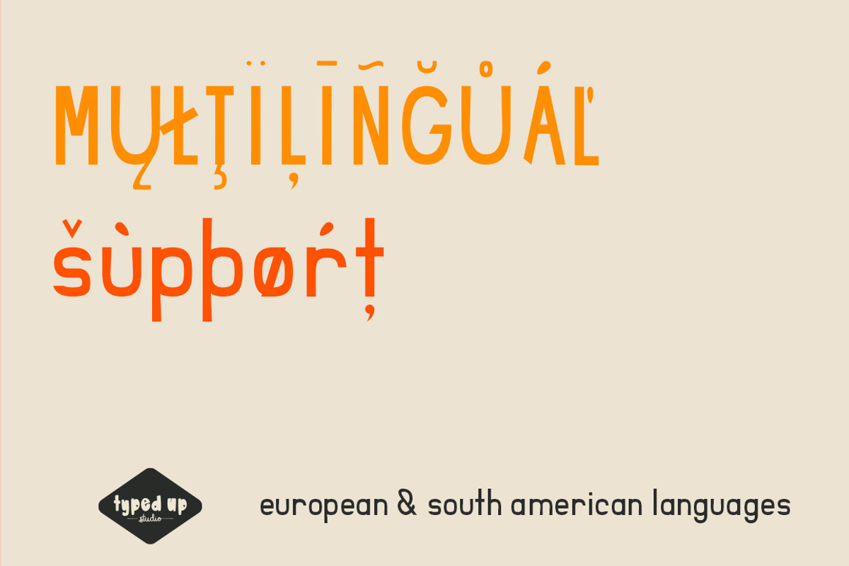 Vectro  |  Modern Deco Sans Font, a Sans Serif Font by Typed Up Studio (Photo 3 of 11)
