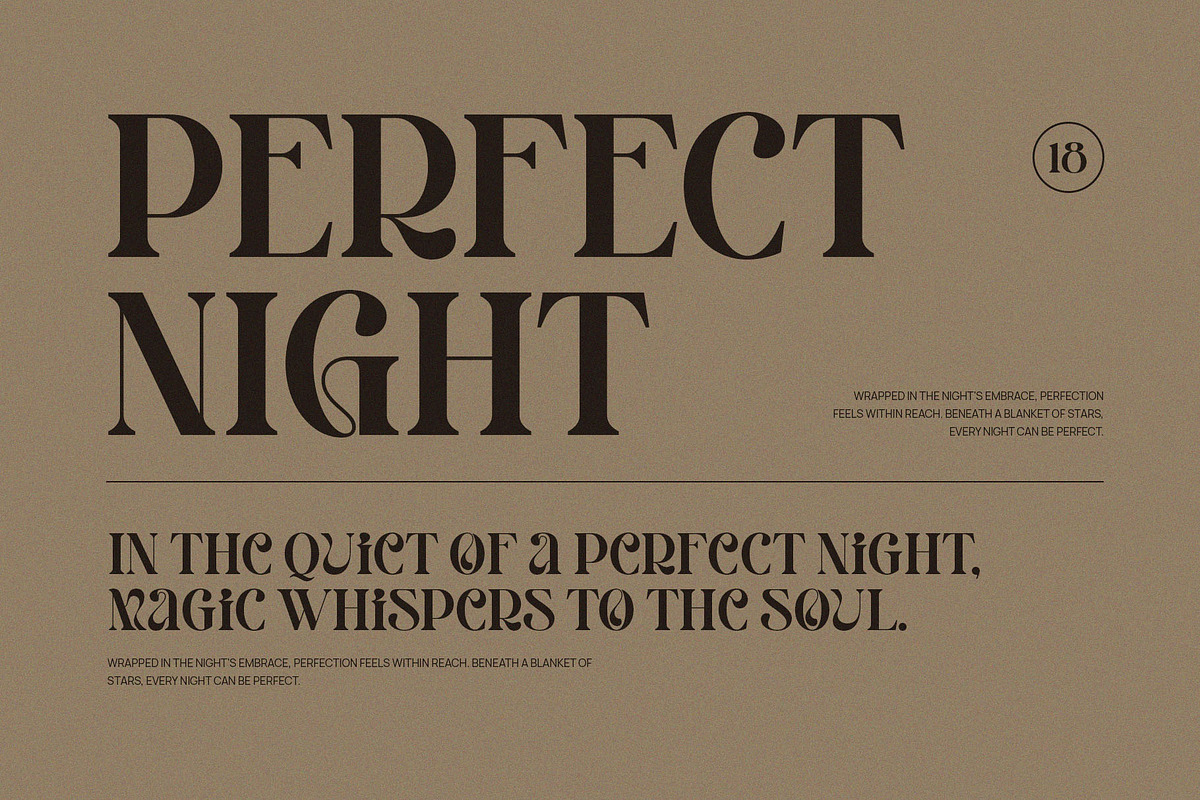 Giamlass - Unique Display Serif, a Serif Font by BrandSemut (Photo 8 of 16)