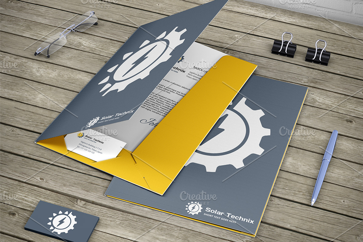 Solar Technology Logo, a Branding & Logo Template by Designoo (Photo 4 of 6)