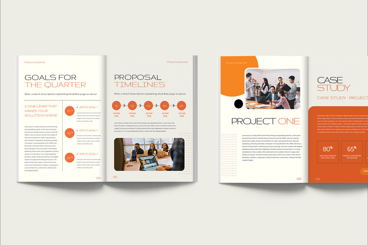 Business Project Proposal Template, a Magazine Template by TMint Play (Photo 4 of 6)