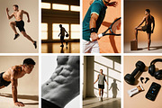 100 Men Workout Stock Photos Bundle, a Sports & Recreation Photo by Selenique Studio (Thumbnail 17 of 20)