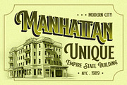 Bancher - Vintage Typeface, a Serif Font by Arterfak Project (Thumbnail 2 of 15)