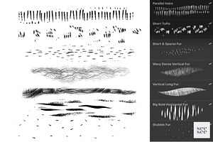 Procreate Fur 45 Brush Pack