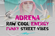 ADRENA, a Font by Pinisi ART (Thumbnail 9 of 10)
