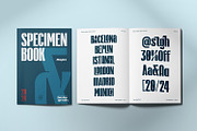 MN Raghford - Condensed Sans Serif, a Sans Serif Font by Mantra Naga (Thumbnail 6 of 17)
