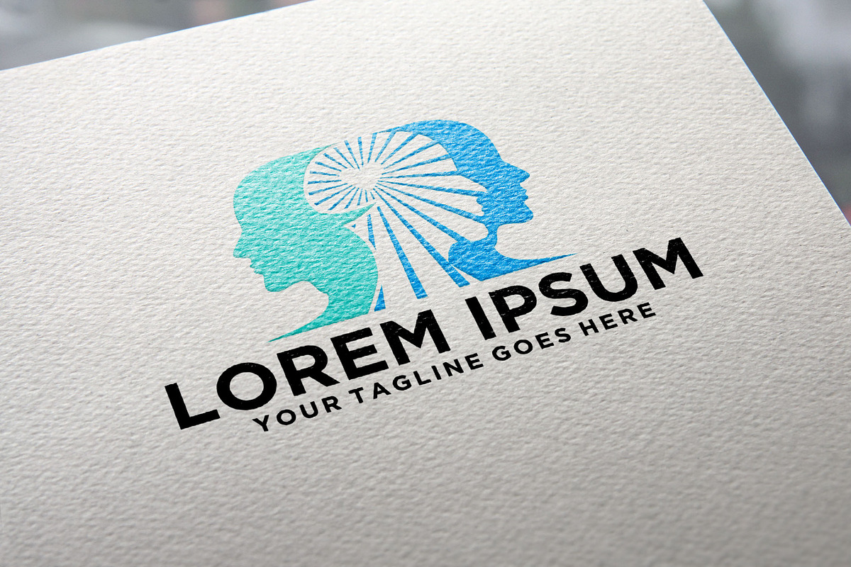 Brain Psychiatrist psychologist logo, a Branding & Logo Template by REDVY CREATIVE