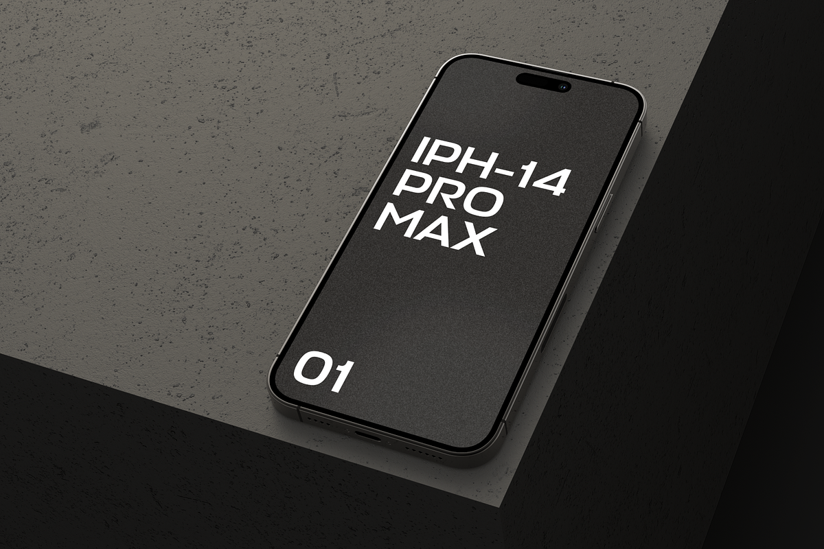 iPhone 14 Pro Max Mockup 11, an iPhone Mockup by 360 Mockups