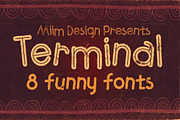 Terminal - Funny Font, a Font by MIIM (Thumbnail 1 of 5)