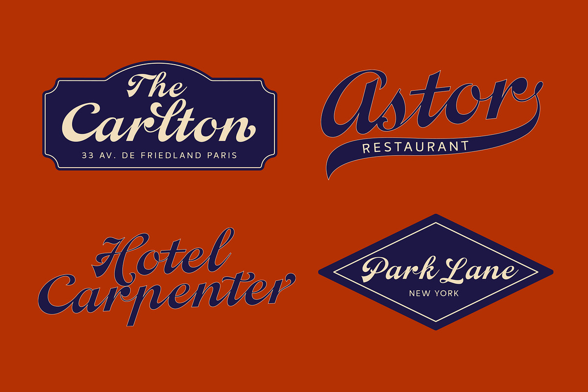 ED Fallora - Vintage Script Font, a Script Font by Emyself Design (Photo 2 of 10)