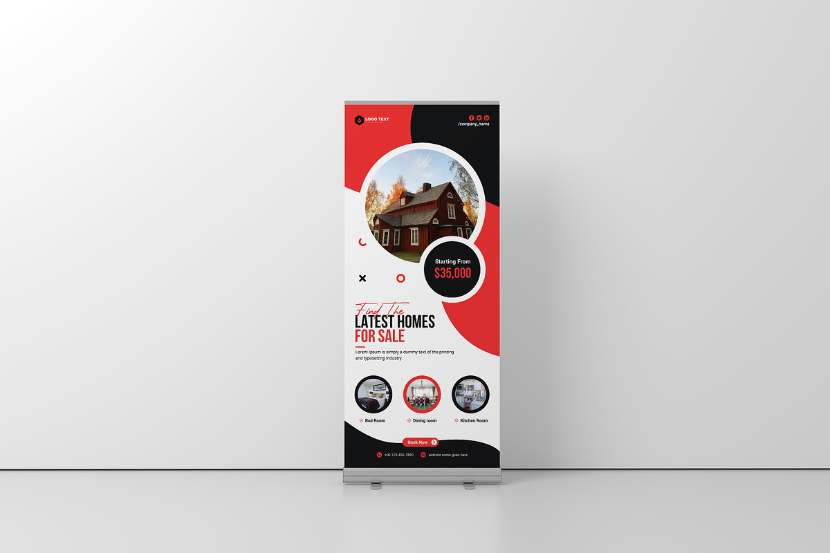 Roll-up Banner Template, a Print Template by zahidhossainalif (Photo 2 of 6)
