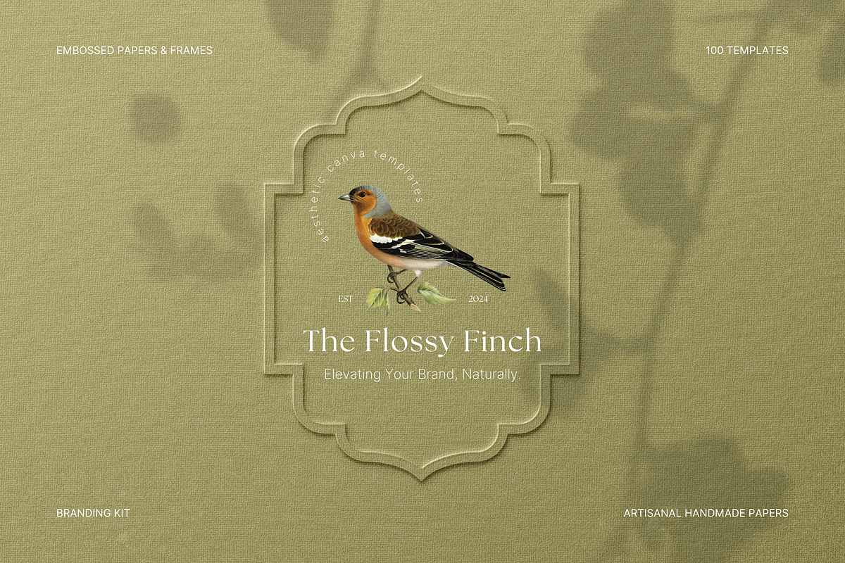Embossed Papers and Frames Bundle, a Social Media Template by The Flossy Finch (Photo 21 of 22)