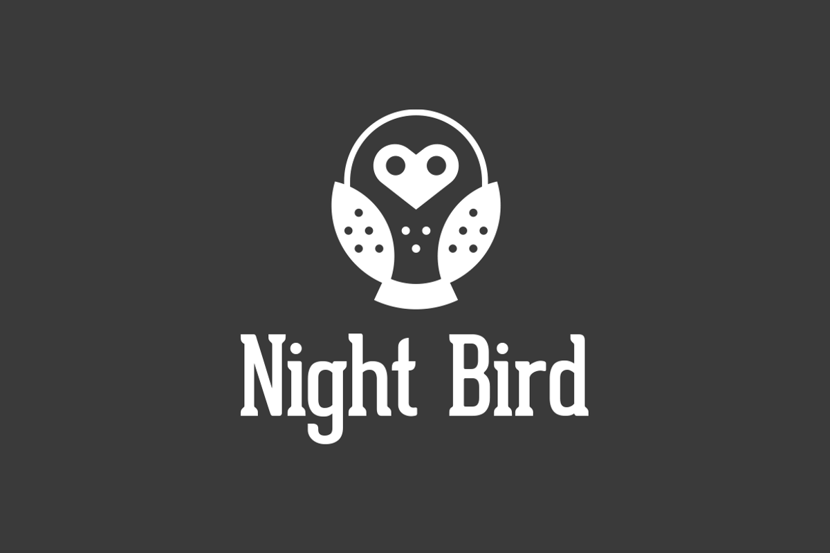 Night bird logo, a Branding & Logo Template by Mir store (Photo 3 of 4)
