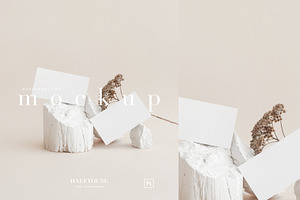 Business Card Mockup, Visit Card