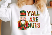 Glitter Y’all Are Nuts Nutcracker, an Illustration by SinaCreation (Thumbnail 4 of 7)