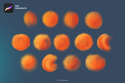 FUR. Procreate brushes, a Brush Add-On by Spark Studio Brushes (Thumbnail 5 of 6)