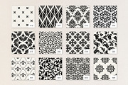 Seamless damask patterns., a Pattern Graphic by Getalo Viktoriia (Thumbnail 4 of 13)