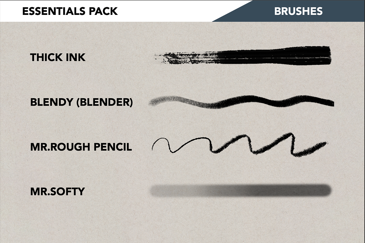 Procreate Essentials Pack, a Brushes & More by Kassandra Escoe (Photo 14 of 15)