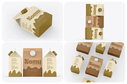 Milk Carton Mockups, a Mockup by Mockups Planet (Thumbnail 1 of 5)