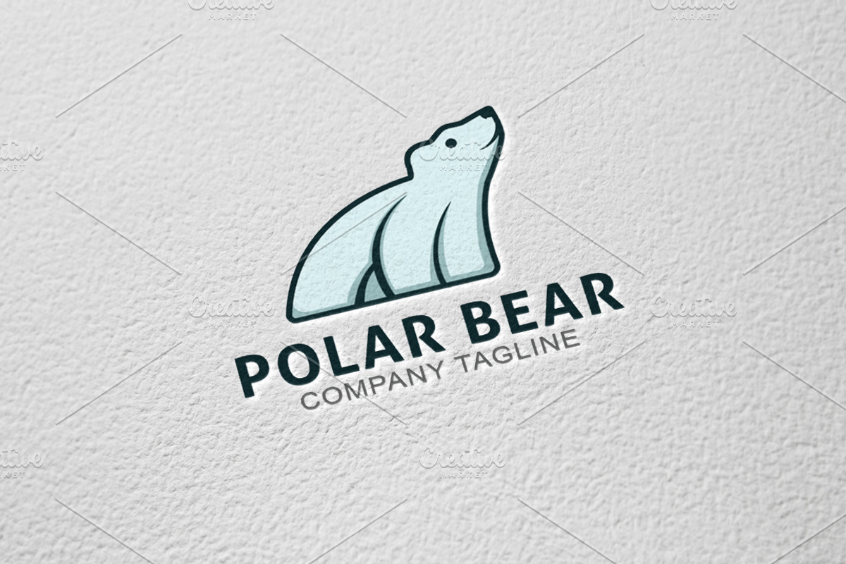 Polar Bear - Logo Template, a Branding & Logo Template by Twelve.std (Photo 1 of 3)