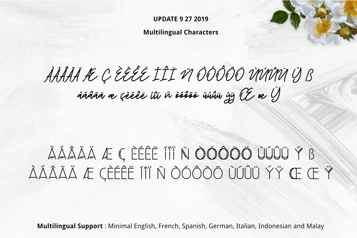 Beauty Salon Modern Font Duo preview 3