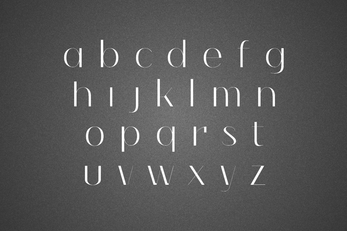 Nagato Font preview 2