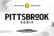 Pittsbrook Serif, a Serif Font by Twicolabs Fontdation (Thumbnail 1 of 12)
