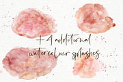 Autumn watercolor set Mushroom Magic, a Texture Illustration by paperlions (Thumbnail 4 of 6)