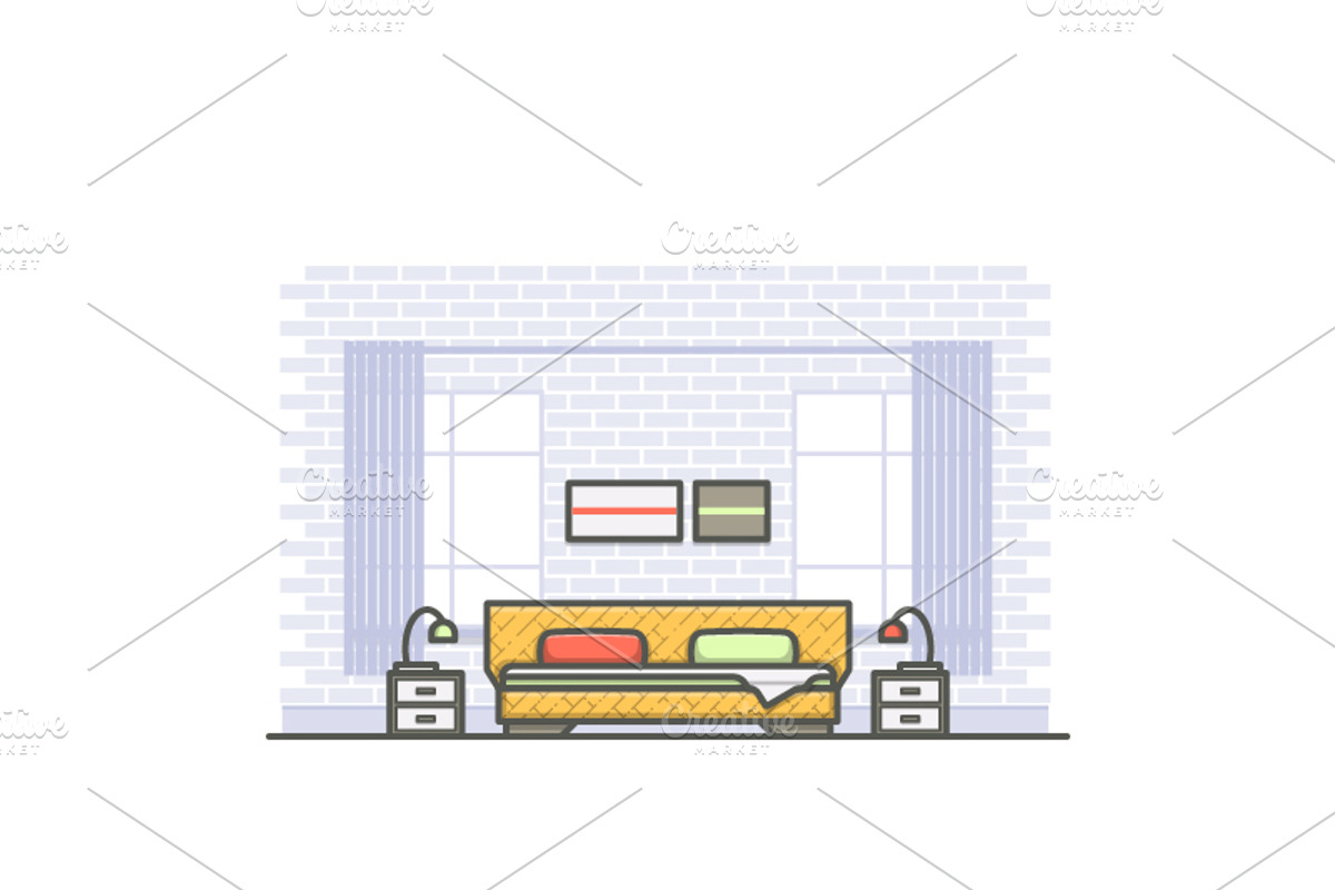 Interior design, a Decorative Illustration by I-RO (Photo 3 of 4)