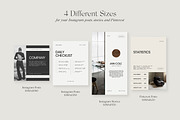 Amour Social Media Pack Canva PS, a Social Media Template by Feel This (Thumbnail 3 of 22)