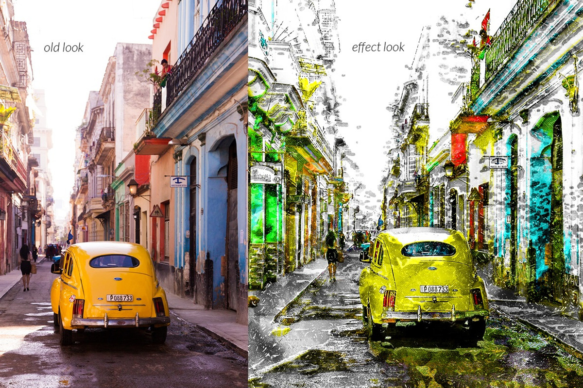 Aquarelleum Urban Sketcher Action, an Action Add-On by MRI STUDIO (Photo 6 of 13)