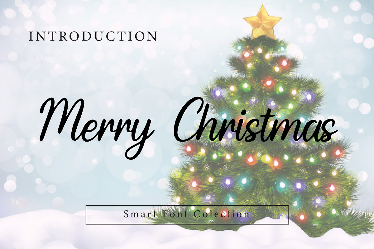 Merry Christmas, a Script Font by Wow Magic (Photo 2 of 2)