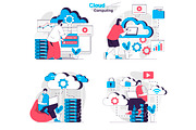 Flat Design Concept Illustrations, a Finance Illustration by alexdndz (Thumbnail 10 of 42)