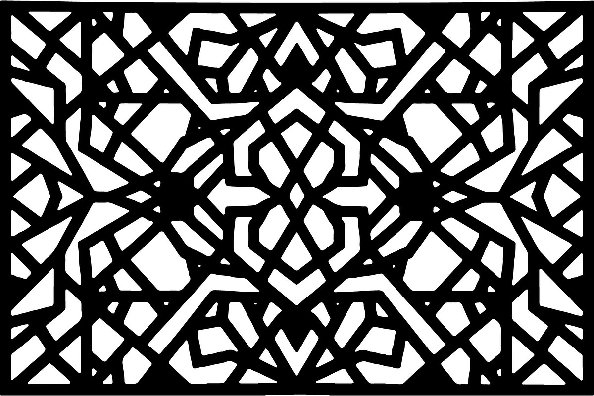 Laser Cut Ornamental Panels, an Object Graphic by jahid234 (Photo 13 of 13)