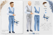 -20% Boho Wedding Portrait Creator, a Decorative Illustration by Cat In Colour (Thumbnail 8 of 12)
