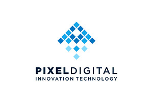 Growth Pixel Digital Technology Logo, a Branding & Logo Template by ika trisiana
