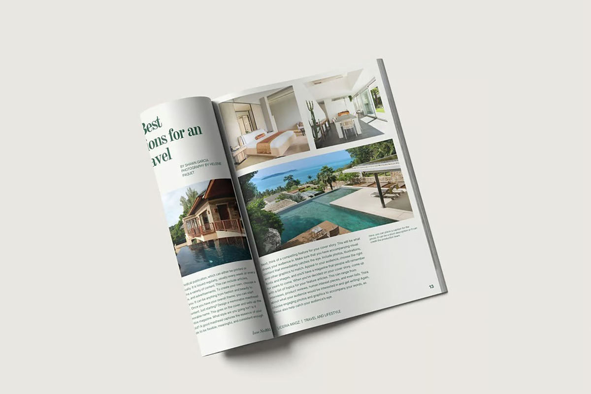 Magazine Mockup, an Advertising Mockup by Se٧enStudio (Photo 5 of 5)