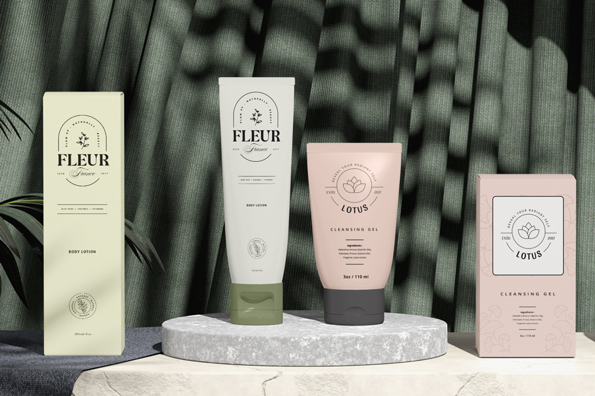 Natural Cosmetic Logos vol.2, a Branding & Logo Template by Jiwstudio (Photo 6 of 6)