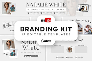 YouTube Branding Kit For Canva