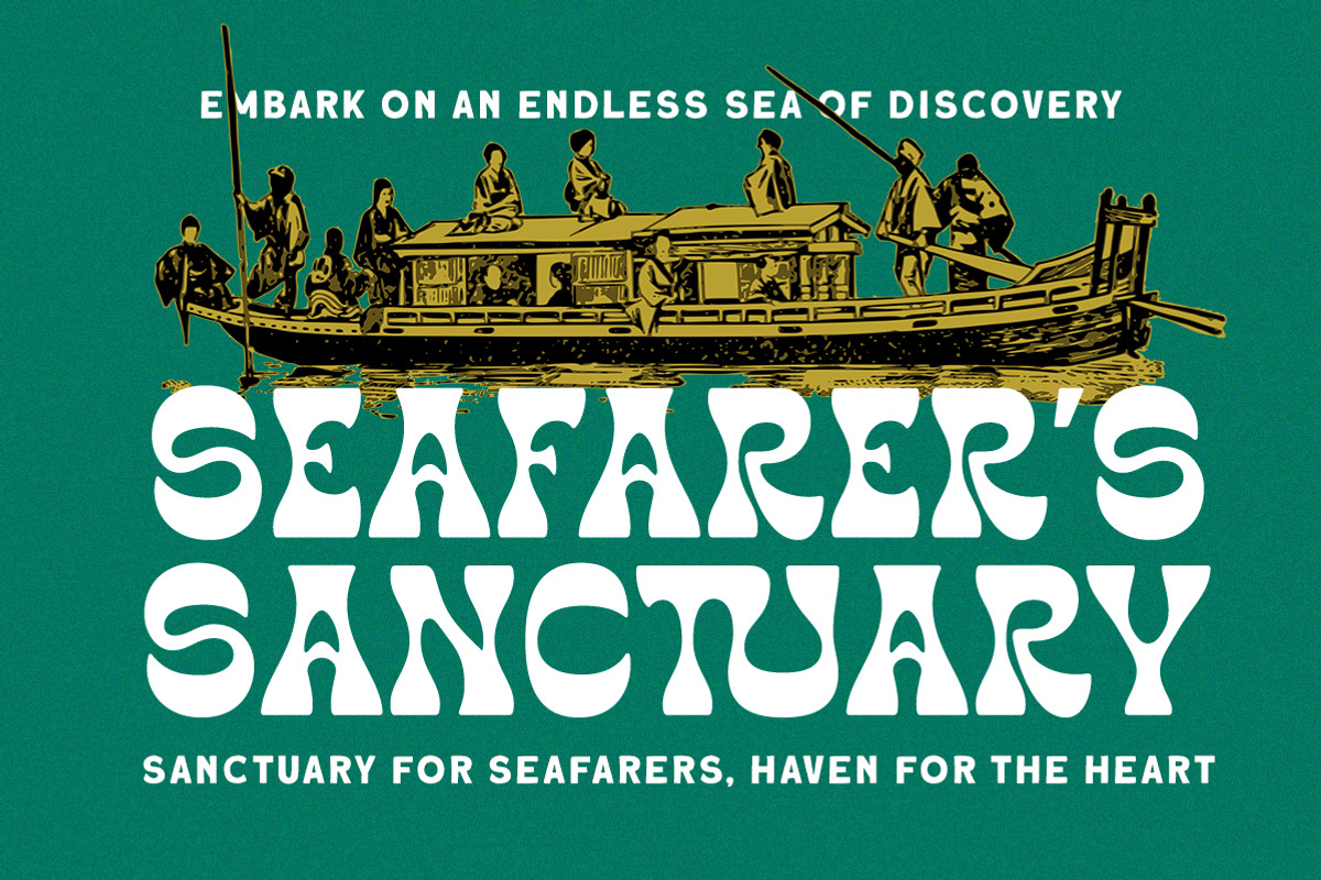 Nomadic - Reverse Display Font, a Handwritten Font by Letterhend Studio (Photo 6 of 9)