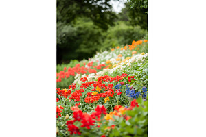 Vibrant display of wildflowers in, a Nature Photo by Lermont51