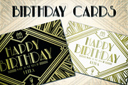 Art Deco Cards, a Card Template by Ivan Rosenberg (Thumbnail 3 of 5)