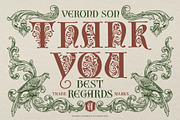 Verond Son A Symphony of Classical, a Serif Font by alit design (Thumbnail 20 of 20)