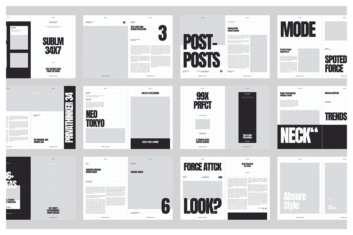 SPECTRE Editorial Lookbook, a Magazine Template by Arif Tri Ananta (Photo 12 of 14)