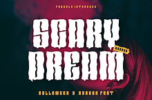 Scary Dream - Halloween Font